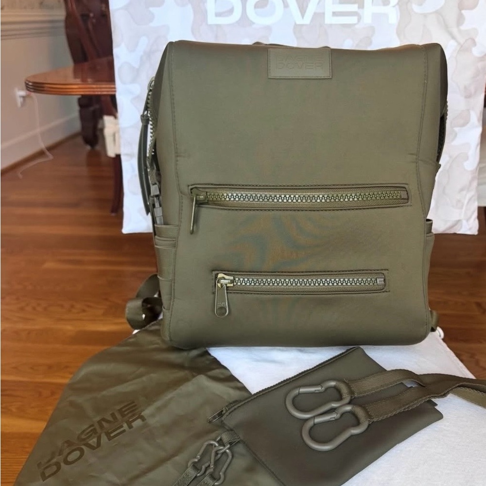 Dagne Dover Olive Green Backpack